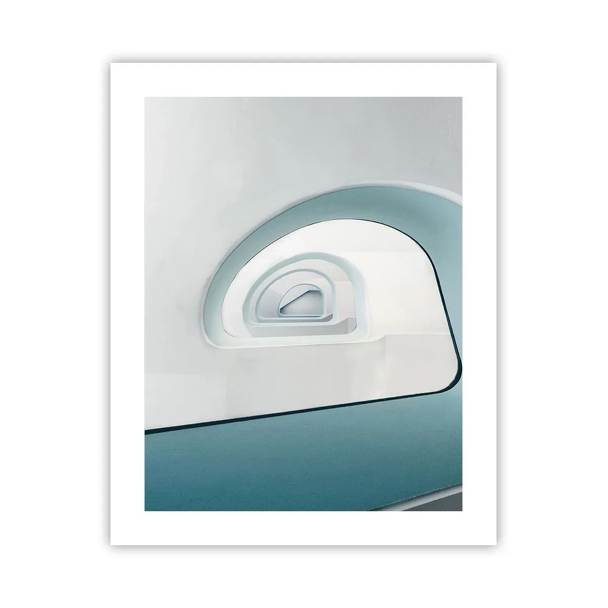 Poster - To the Bottom of Blue - 40x50 cm