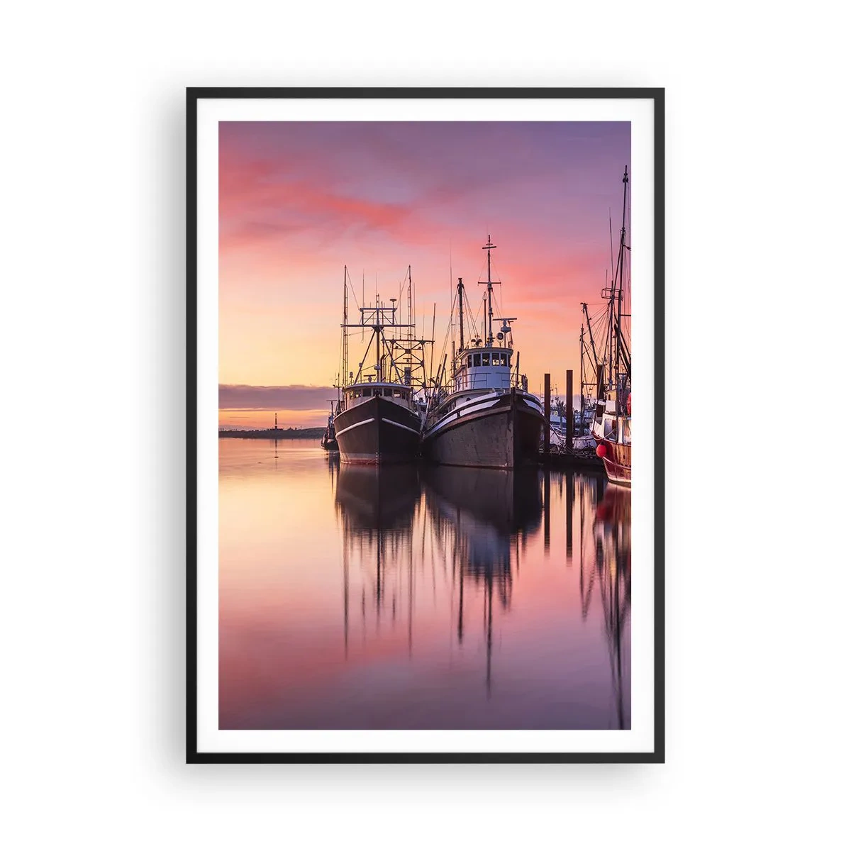 Poster in black frame - Before Dawn - 70x100 cm
