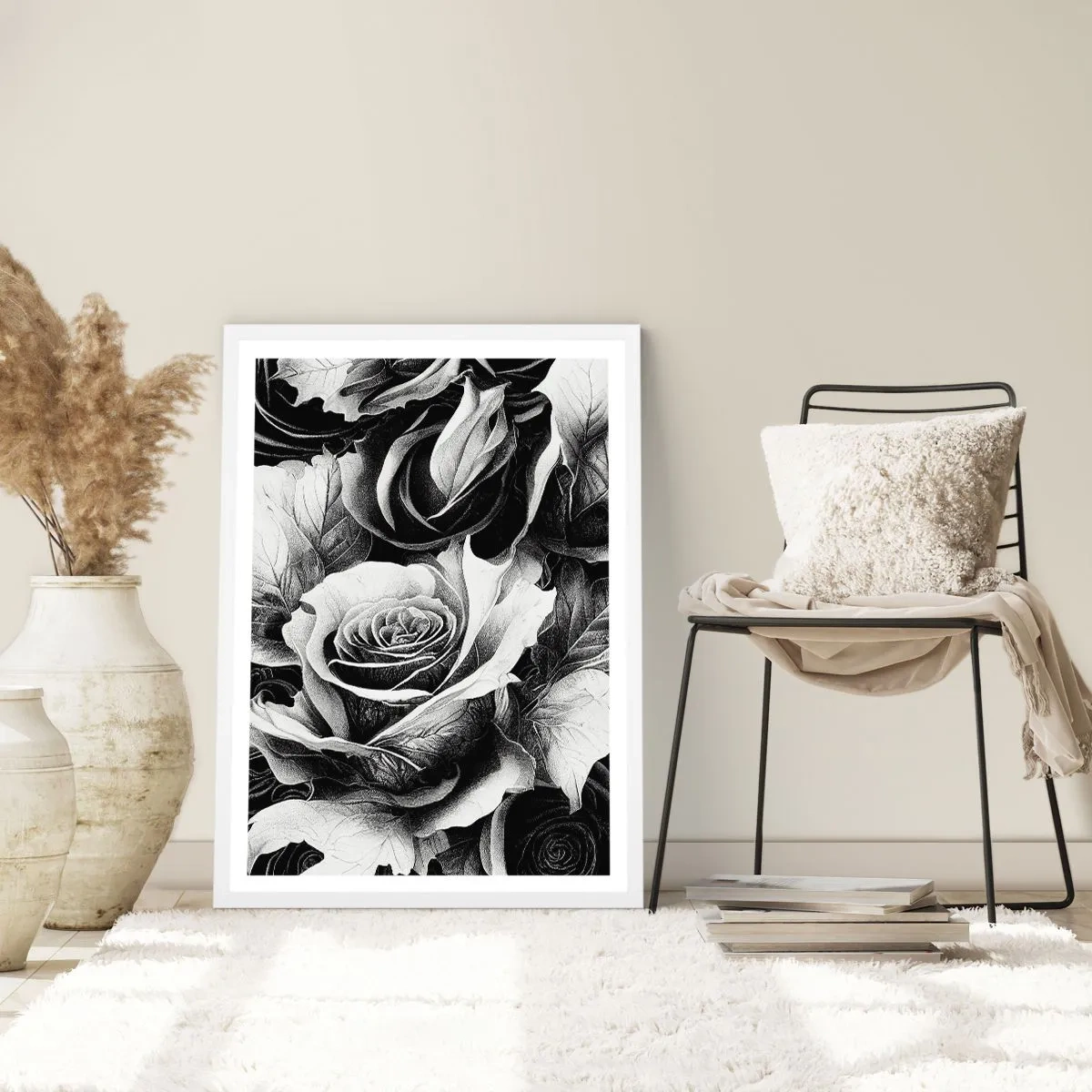 Poster in white frmae - Always Queen - 70x100 cm