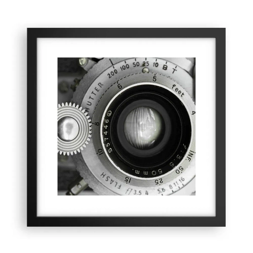 Poster in black frame - Tale about Hollywood - 30x30 cm
