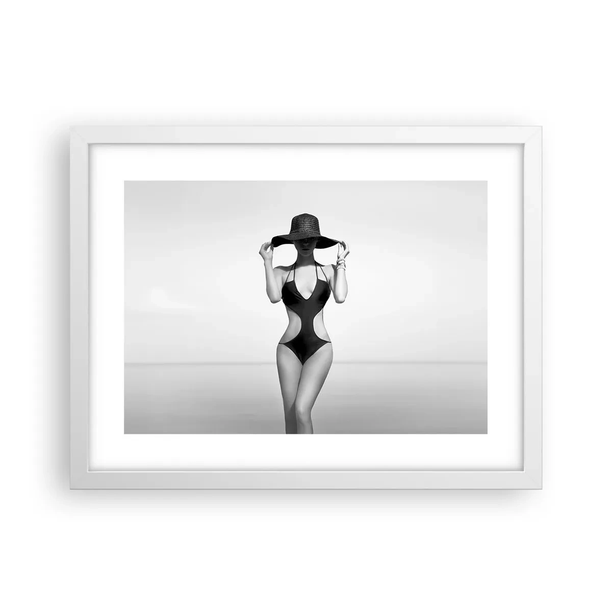 Poster in white frmae - My Name Is: Elegance - 40x30 cm