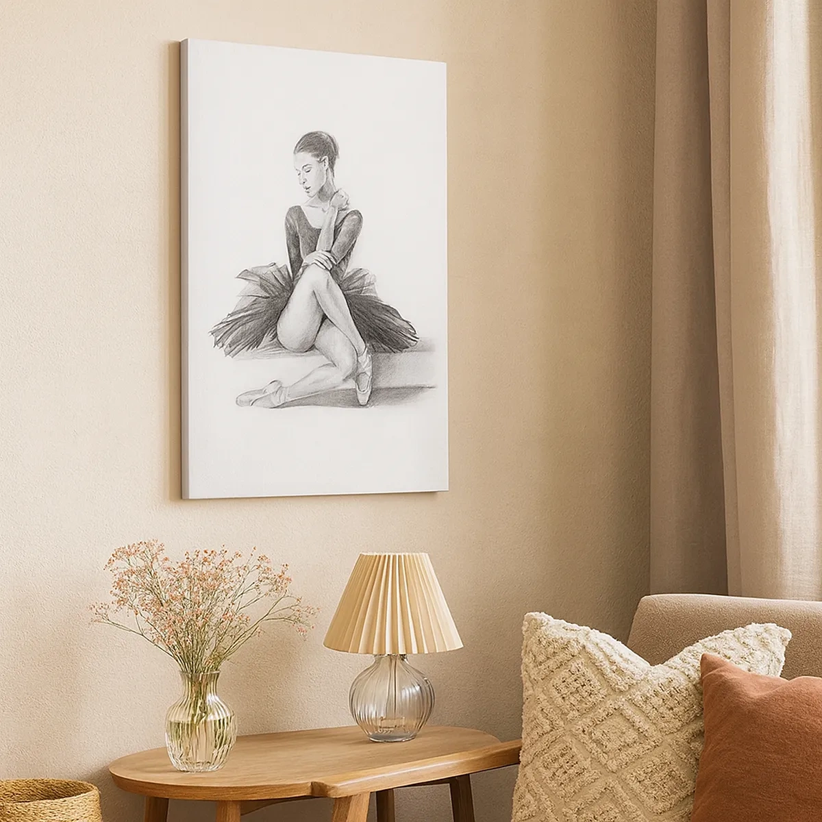 Canvas picture - Enchanted by a Dance - 50x70 cm