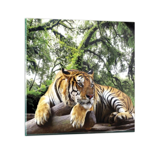 Glass picture - Best Regards - 50x50 cm