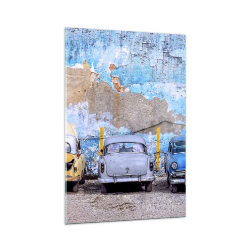 Glass picture - Meeting of Veterans - 70x100 cm
