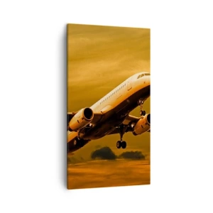 Canvas picture - Flight towards the Sun - 45x80 cm