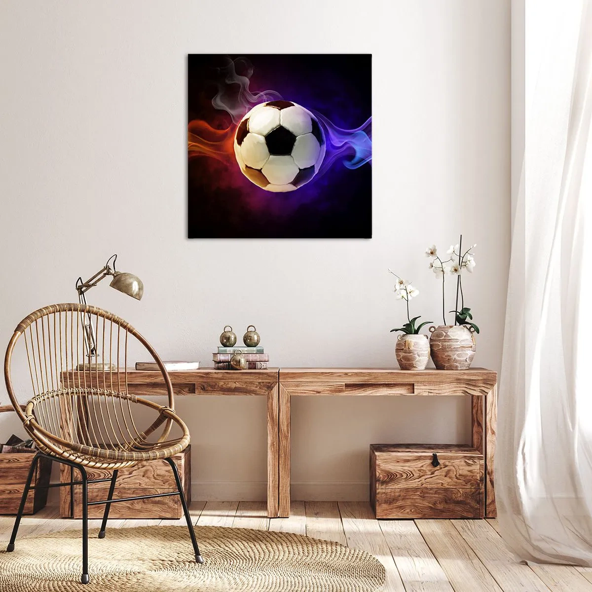 Canvas picture - Magical Power Of A Play - 30x30 cm