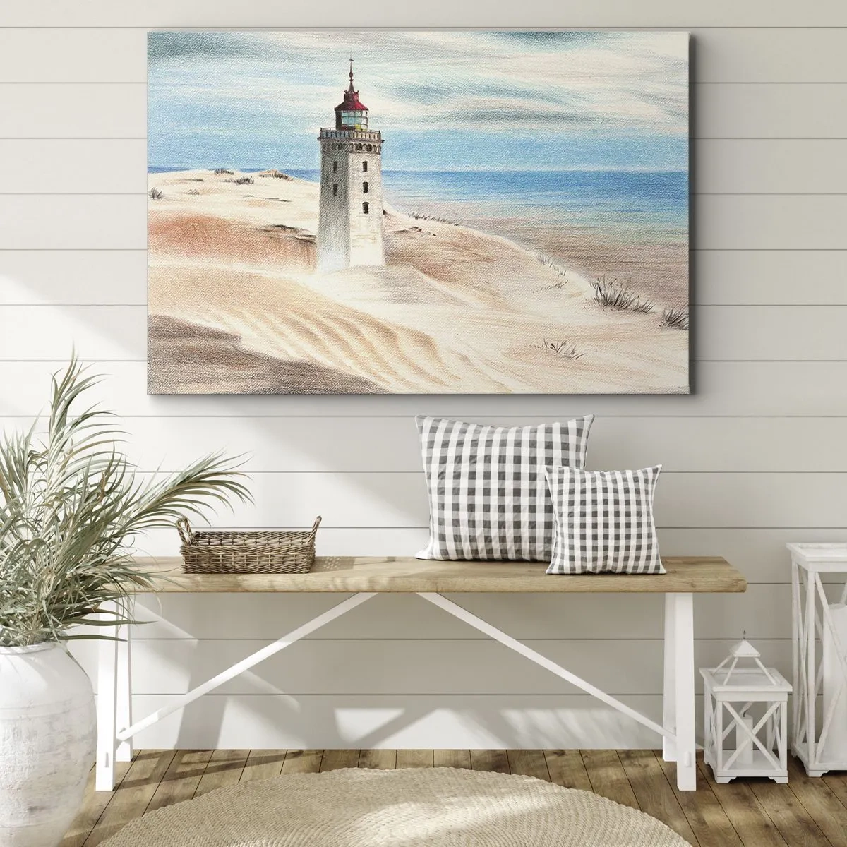Canvas picture - Always Staring at the Sea - 120x80 cm