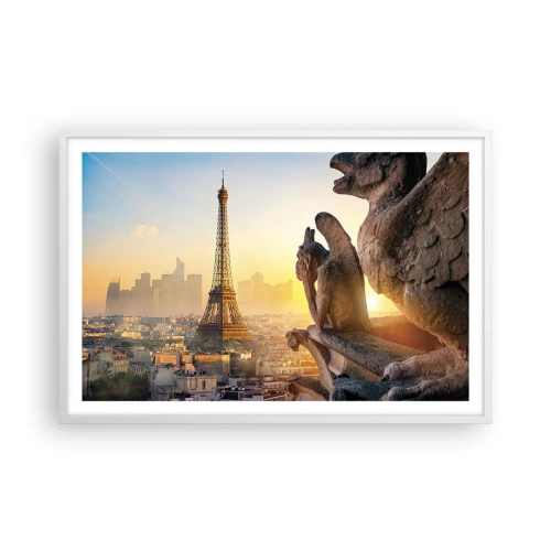 Poster in white frmae - Much Has Changed… - 91x61 cm