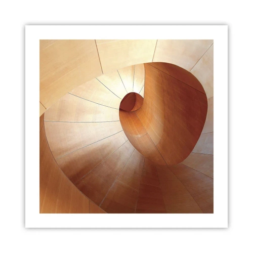 Poster - Architectural Serpentine - 50x50 cm