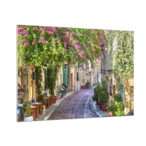 Glass picture - Blooming Alley - 100x70 cm