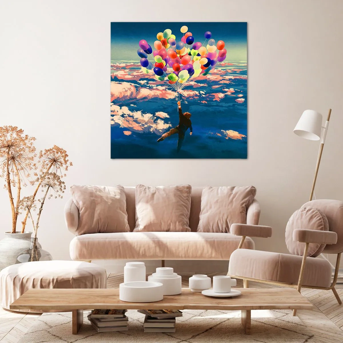 Canvas picture - Fulfilled Childhood Dream - 70x70 cm