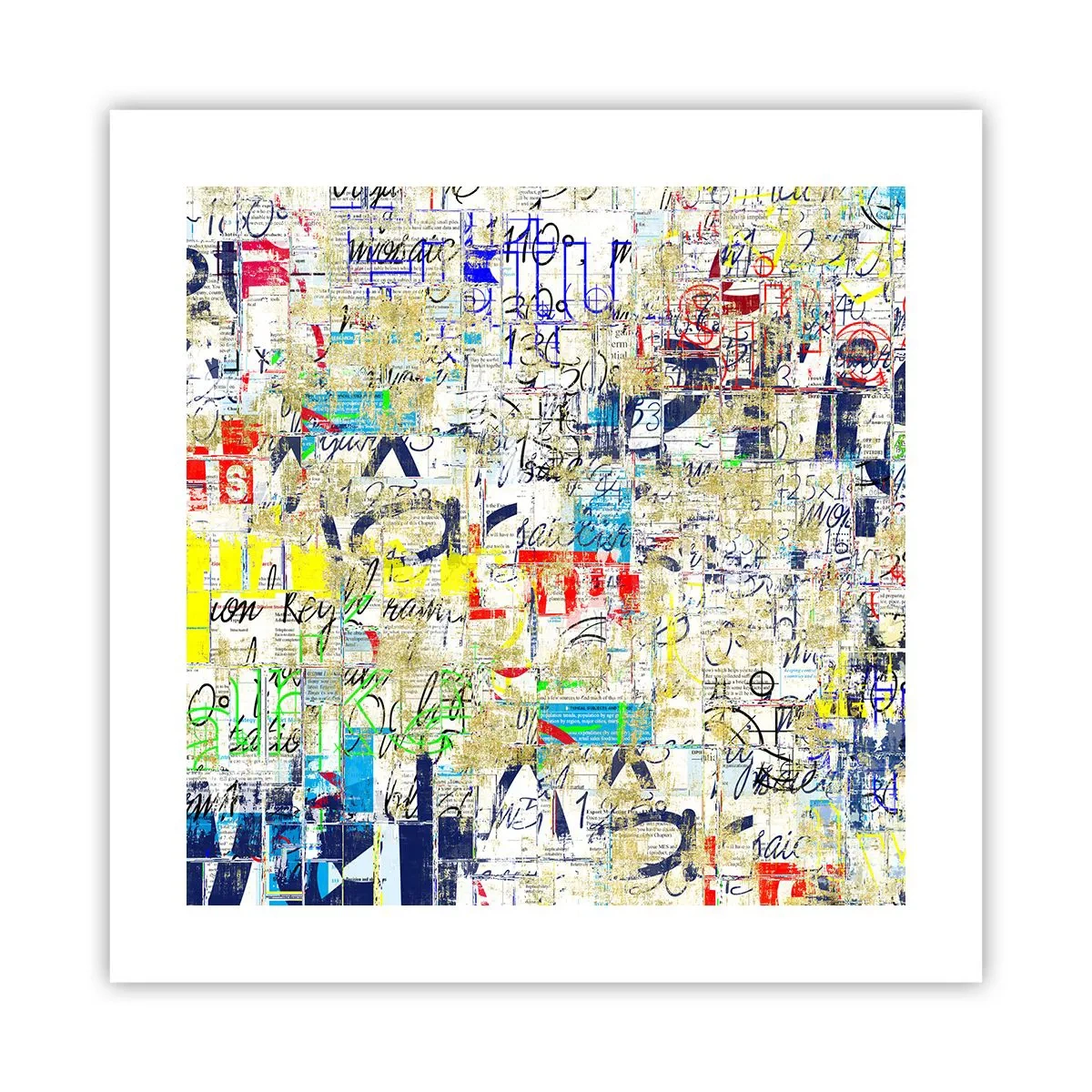 Poster - Feast for the Eyes - 40x40 cm