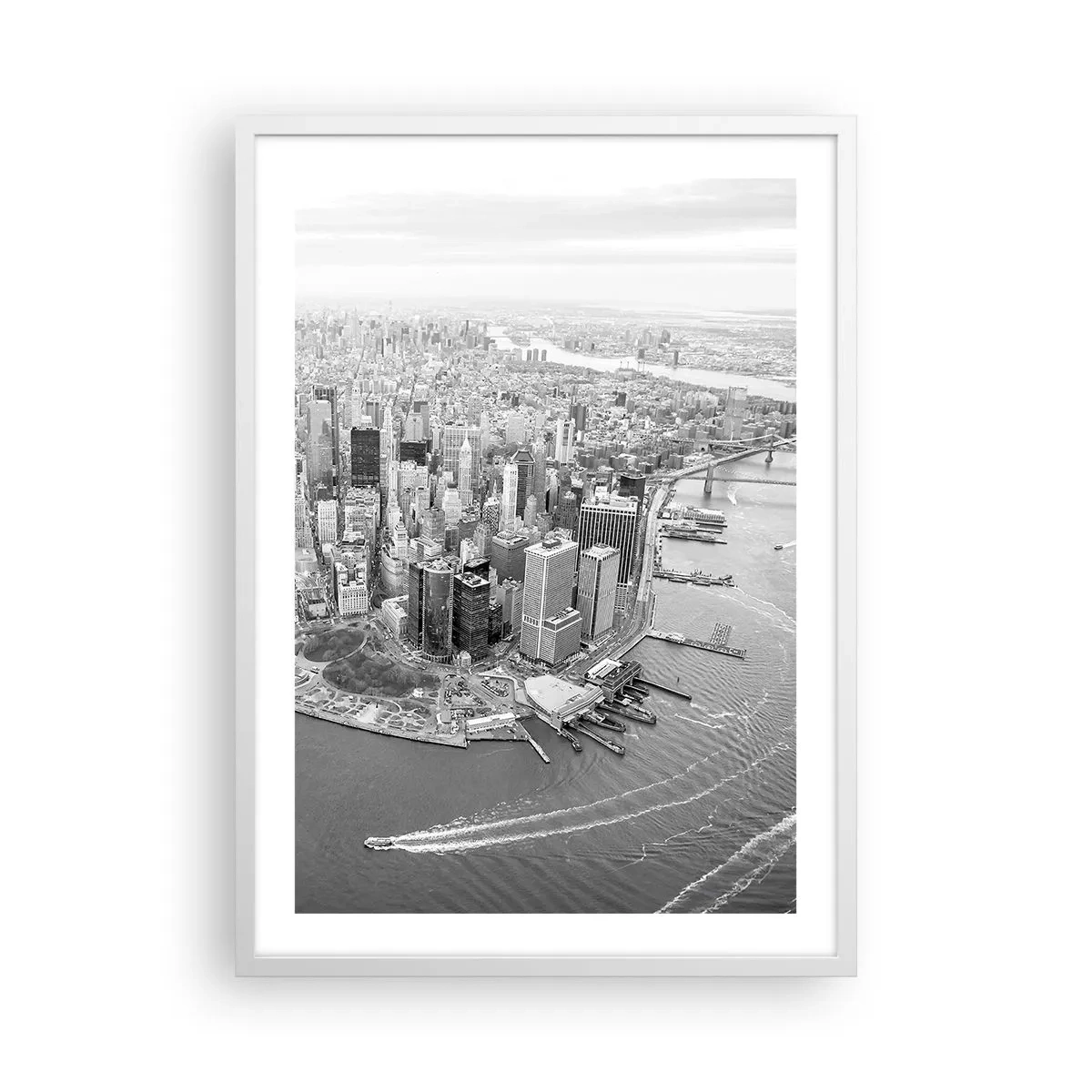 Poster in white frmae - How Not to Love It? - 50x70 cm