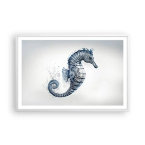 Poster in white frmae - Subtle Joke of Nature - 91x61 cm