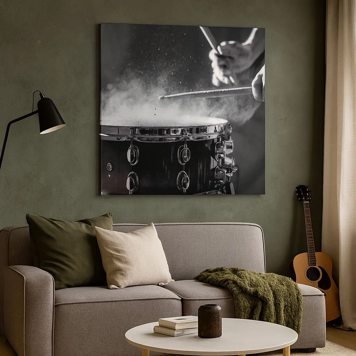 Canvas picture - Pulse of Music - 30x30 cm