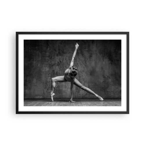 Poster in black frame - Ideal of Balance - 70x50 cm