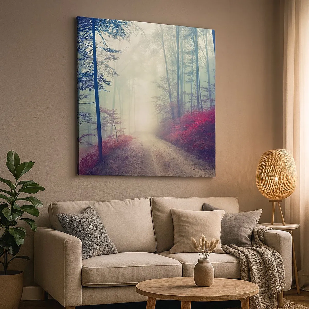 Canvas picture - Early Bird - 30x30 cm