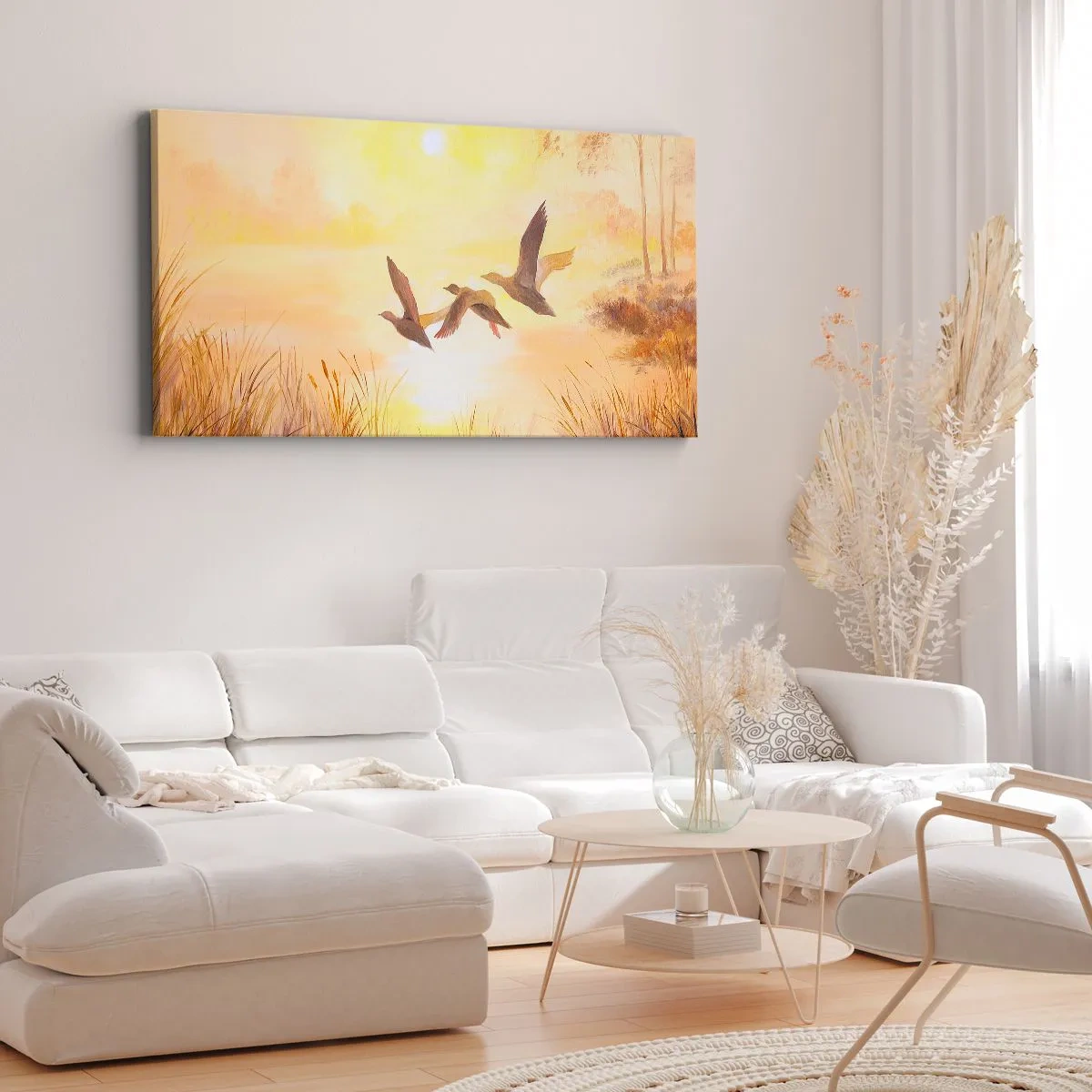 Canvas picture - Beginning of a Distant Journey - 160x50 cm