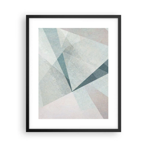 Poster in black frame - Calmly but Dynamically - 40x50 cm