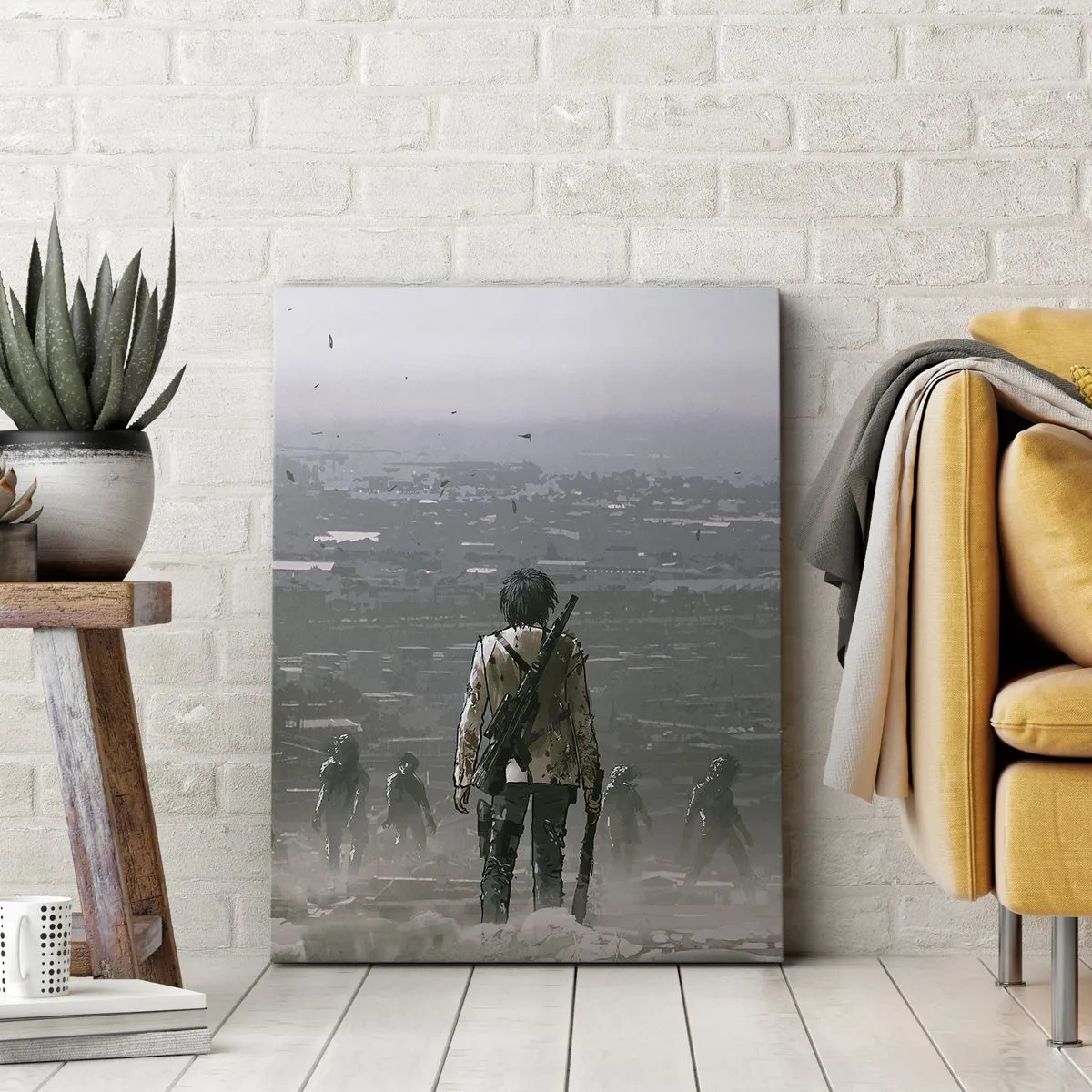 Canvas picture - Last Man Standing - 80x120 cm