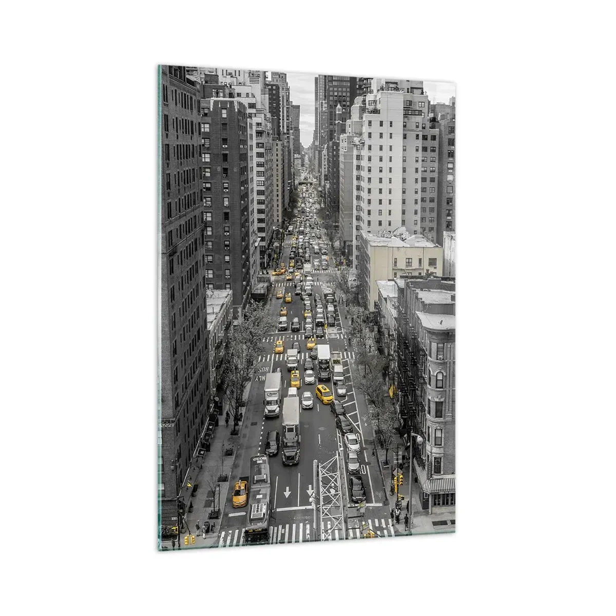 Glass picture - New York Life - 70x100 cm