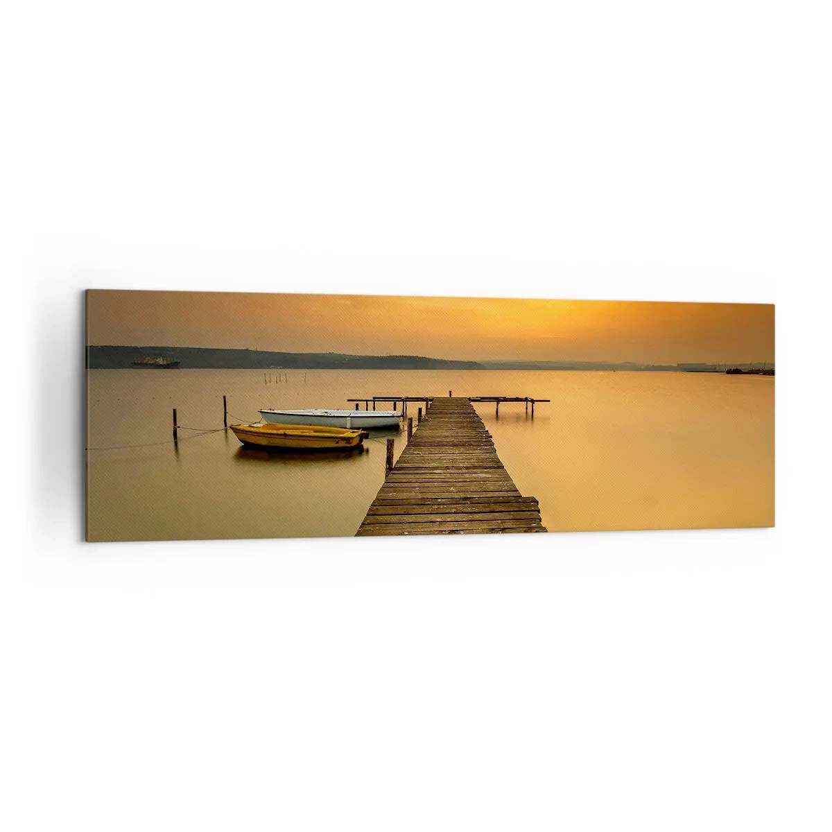 Canvas picture - I Will Open up Golden Sky before You - 160x50 cm