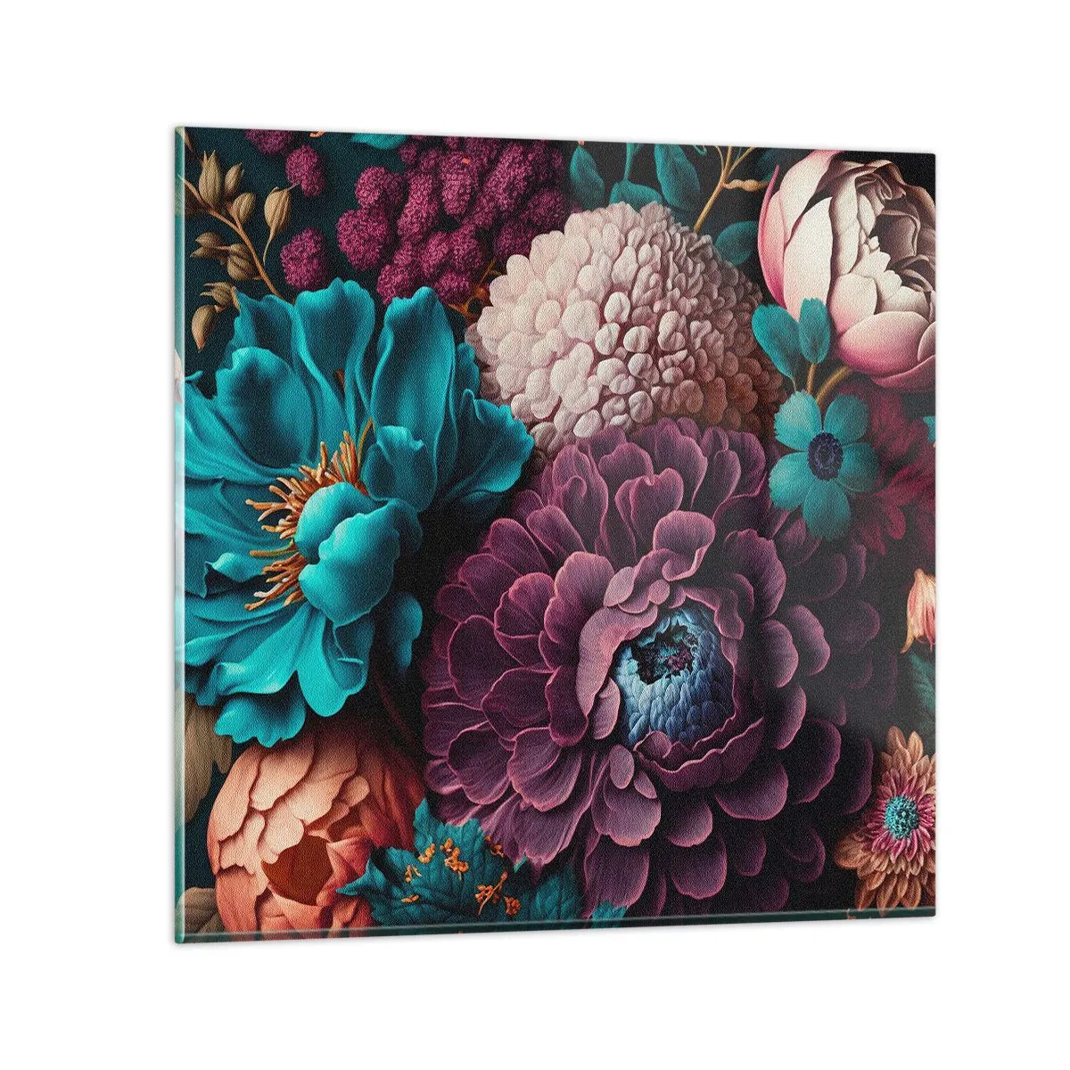Glass picture - Rich Nature - 30x30 cm