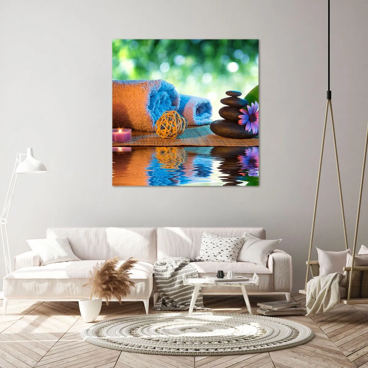 Canvas picture - Time for the Body - 40x40 cm