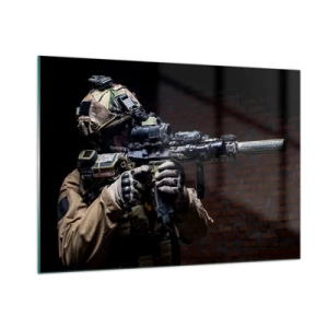 Glass picture - Deadly Effective - 100x70 cm