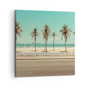 Canvas picture - By the Beach - 60x60 cm