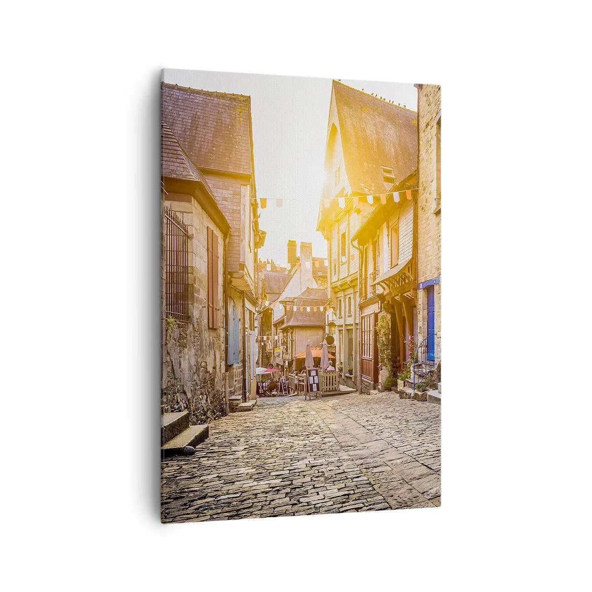 Canvas picture - White Spirit of a Town - 70x100 cm
