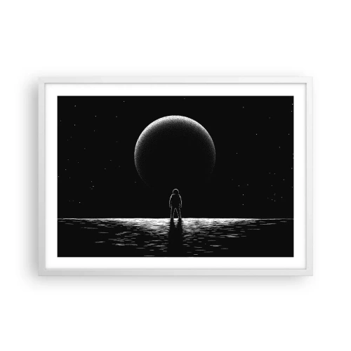 Poster in white frmae - Face to Face - 70x50 cm