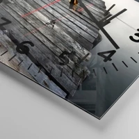 Clock face with numbers