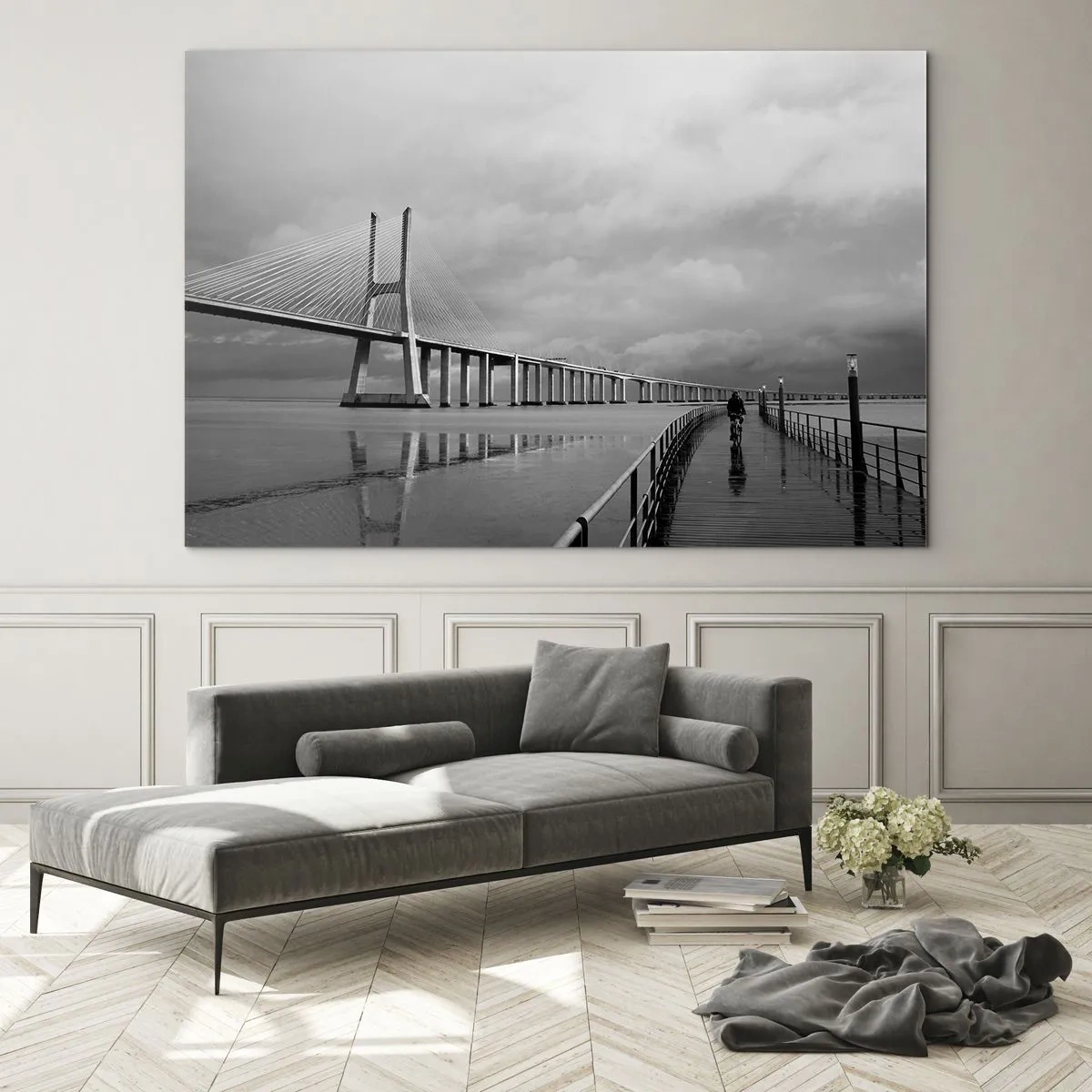 Glass picture - To Each His Own - 100x70 cm