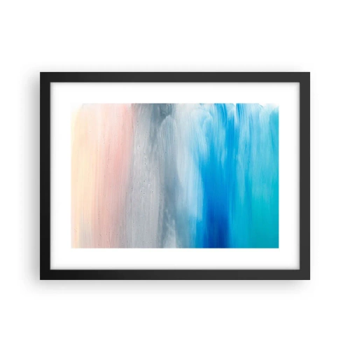 Poster in black frame - Elements: Air - 40x30 cm