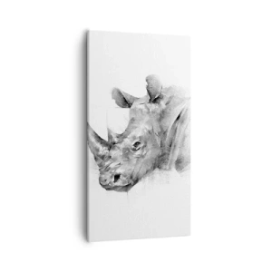 Canvas picture - African Portrait - 55x100 cm