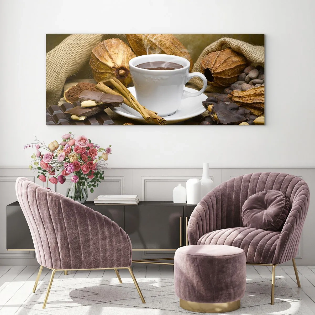 Glass picture - For Adventure Hunters - 100x40 cm