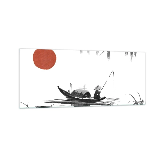 Glass picture - Asian Afternoon - 100x40 cm