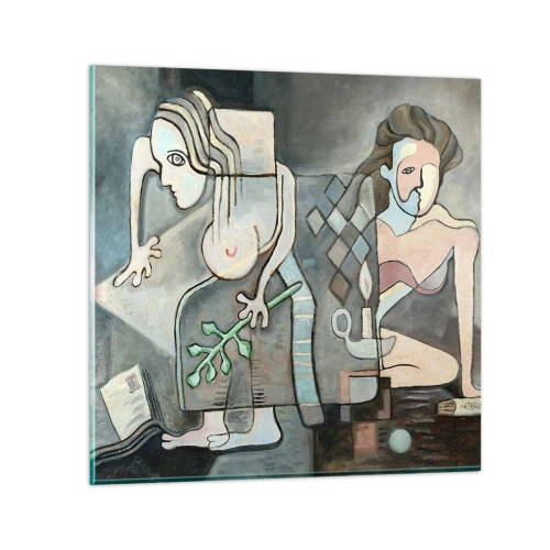 Glass picture - Mosaic of Spirit and Substance - 60x60 cm