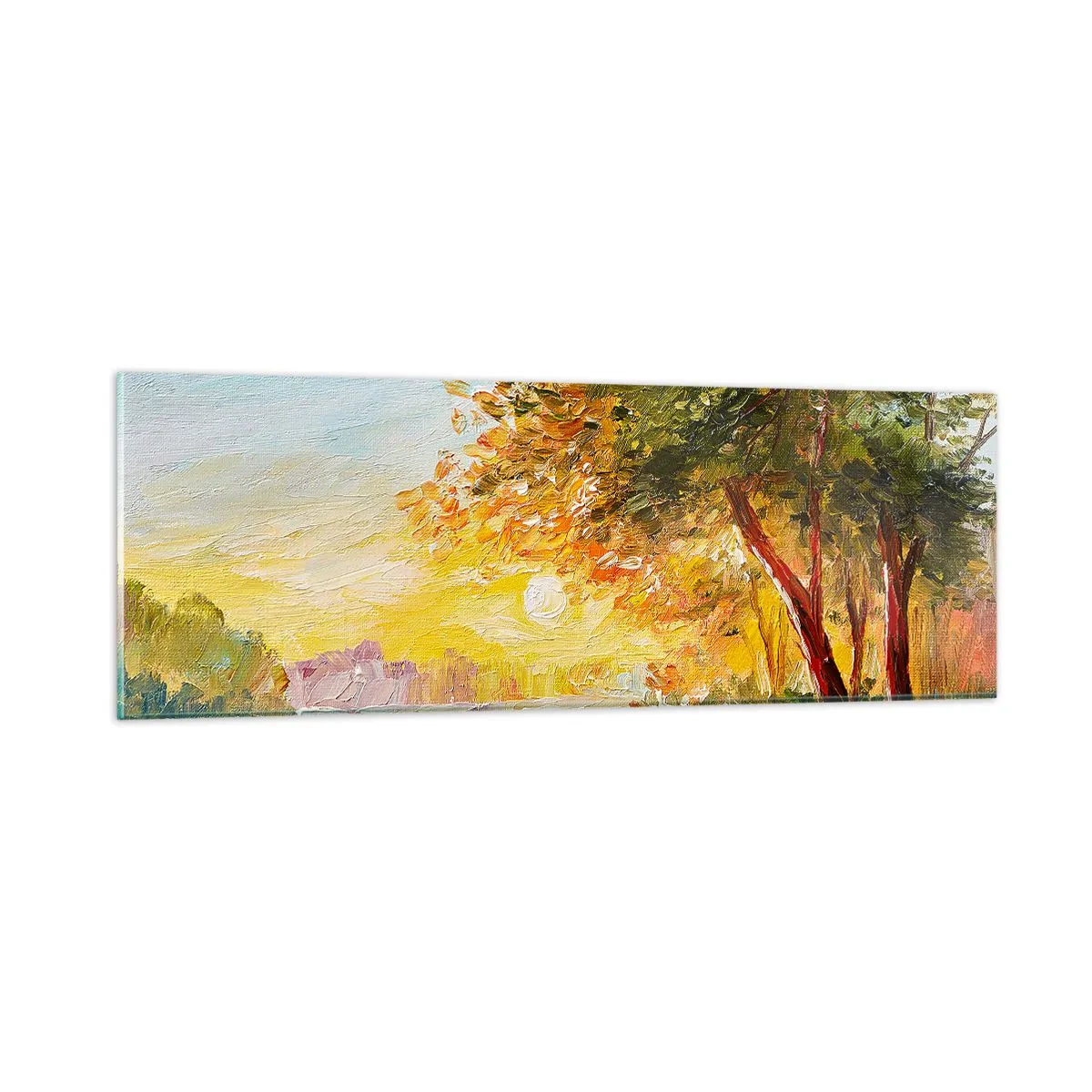 Glass picture - Et In Arcadia Ego - 90x30 cm