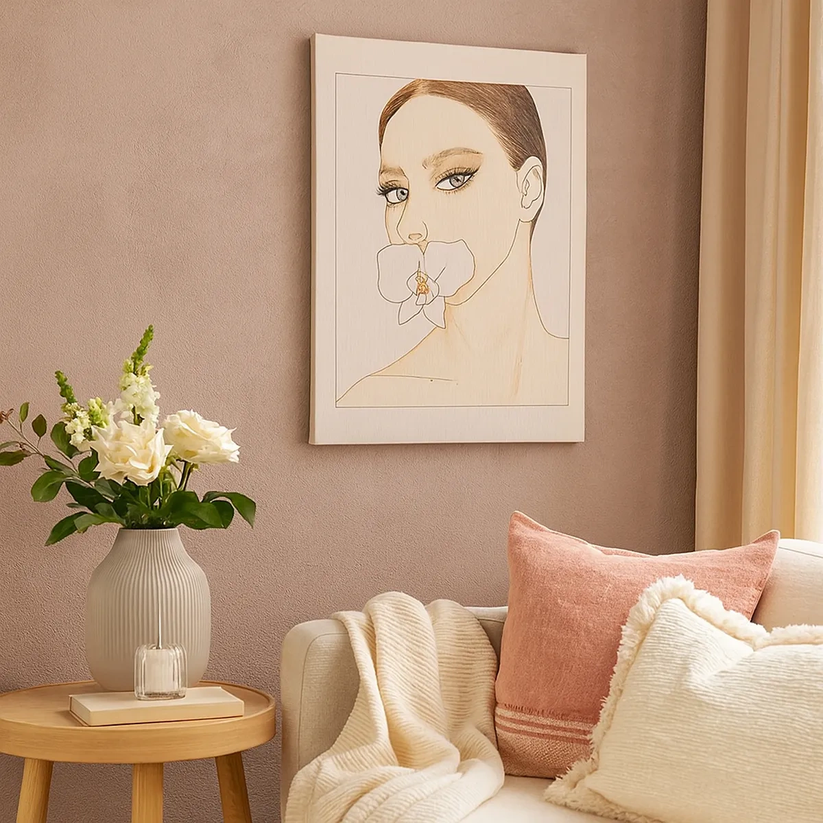 Canvas picture - Symbol of Elegance and Beauty - 50x70 cm