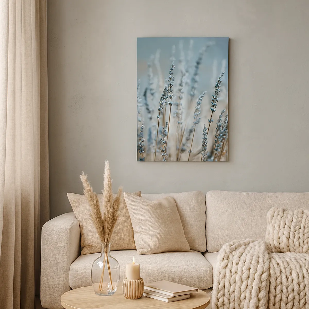 Canvas picture - Fragrant Grass - 50x70 cm