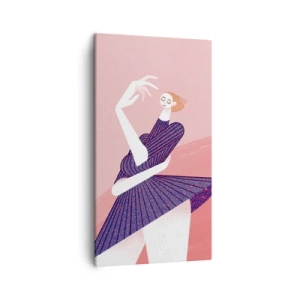 Canvas picture - Every Step Dancing - 45x80 cm