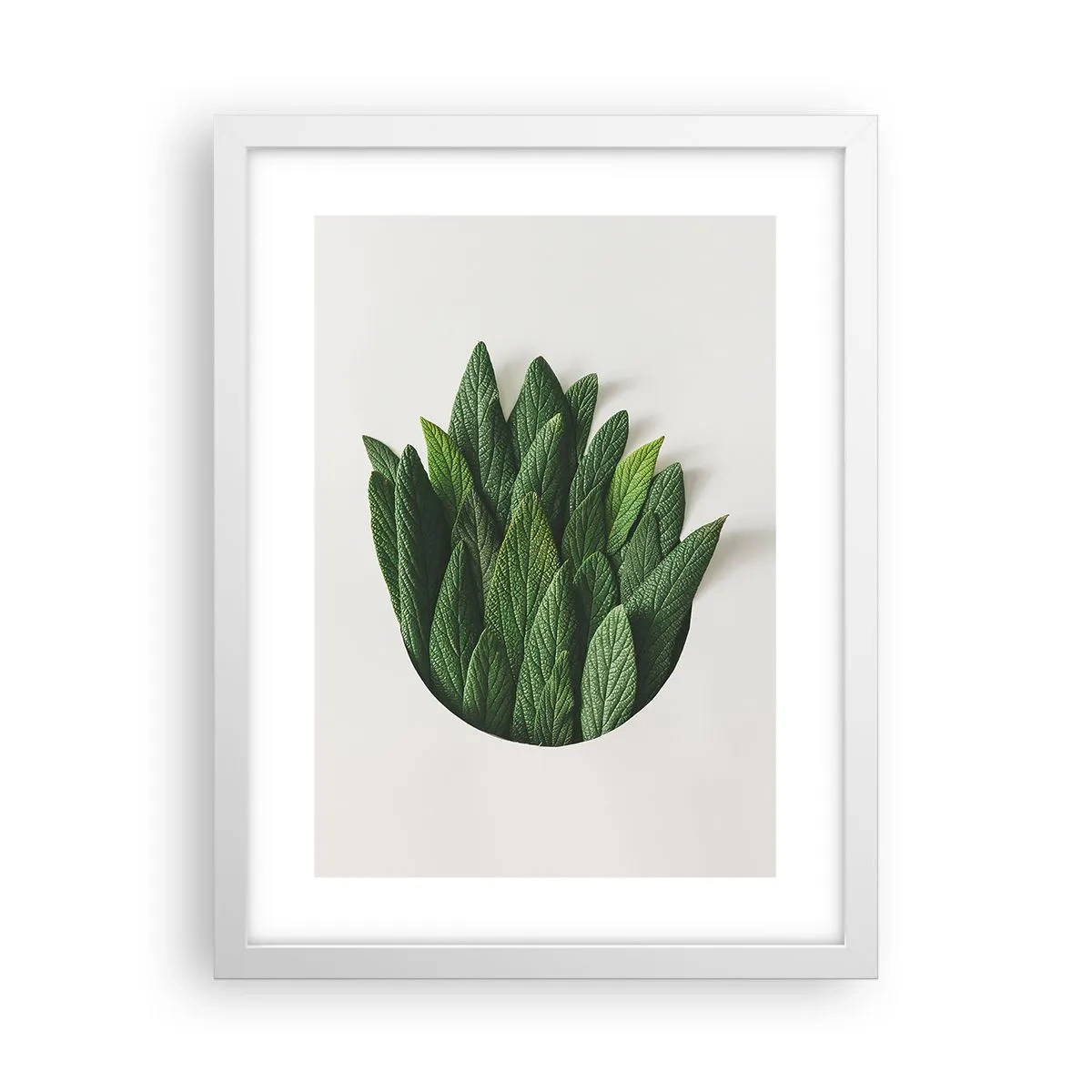 Poster in white frmae - Untamed Curiosity - 30x40 cm