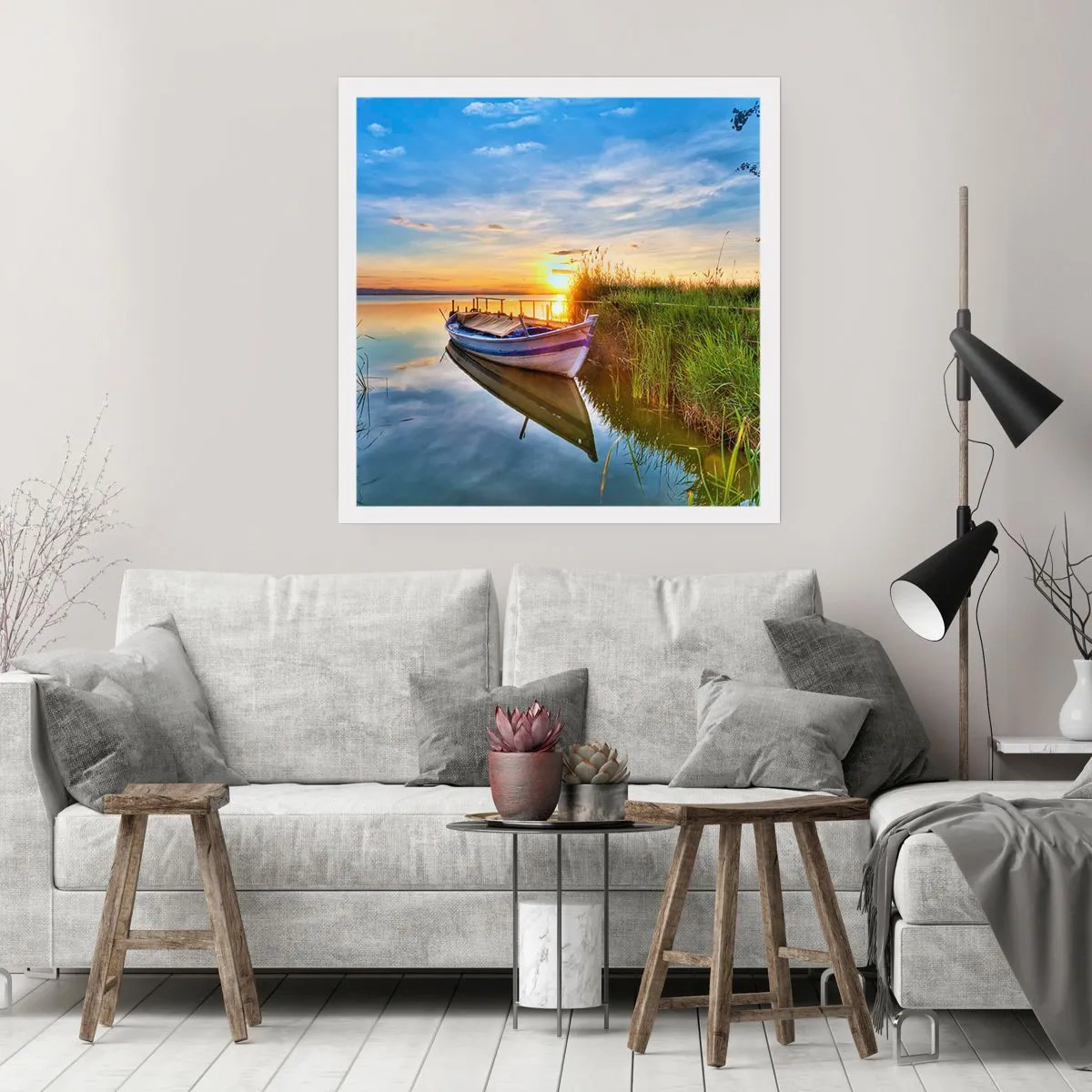 Poster - Bay of Fulfilled Dreams - 60x60 cm