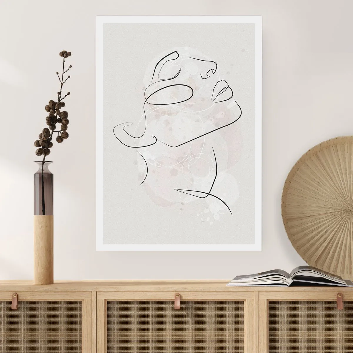 Poster - Outline of Happiness - 30x40 cm