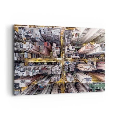 Canvas picture - Greetings from Hong Kong - 120x80 cm