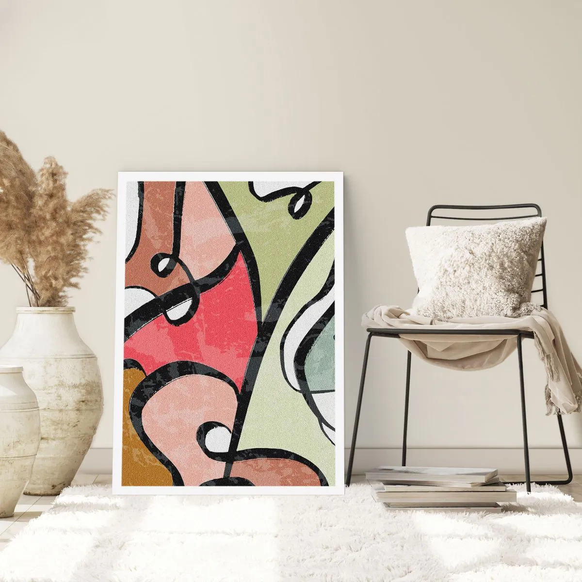 Poster - Pirouettes Among Colours - 61x91 cm