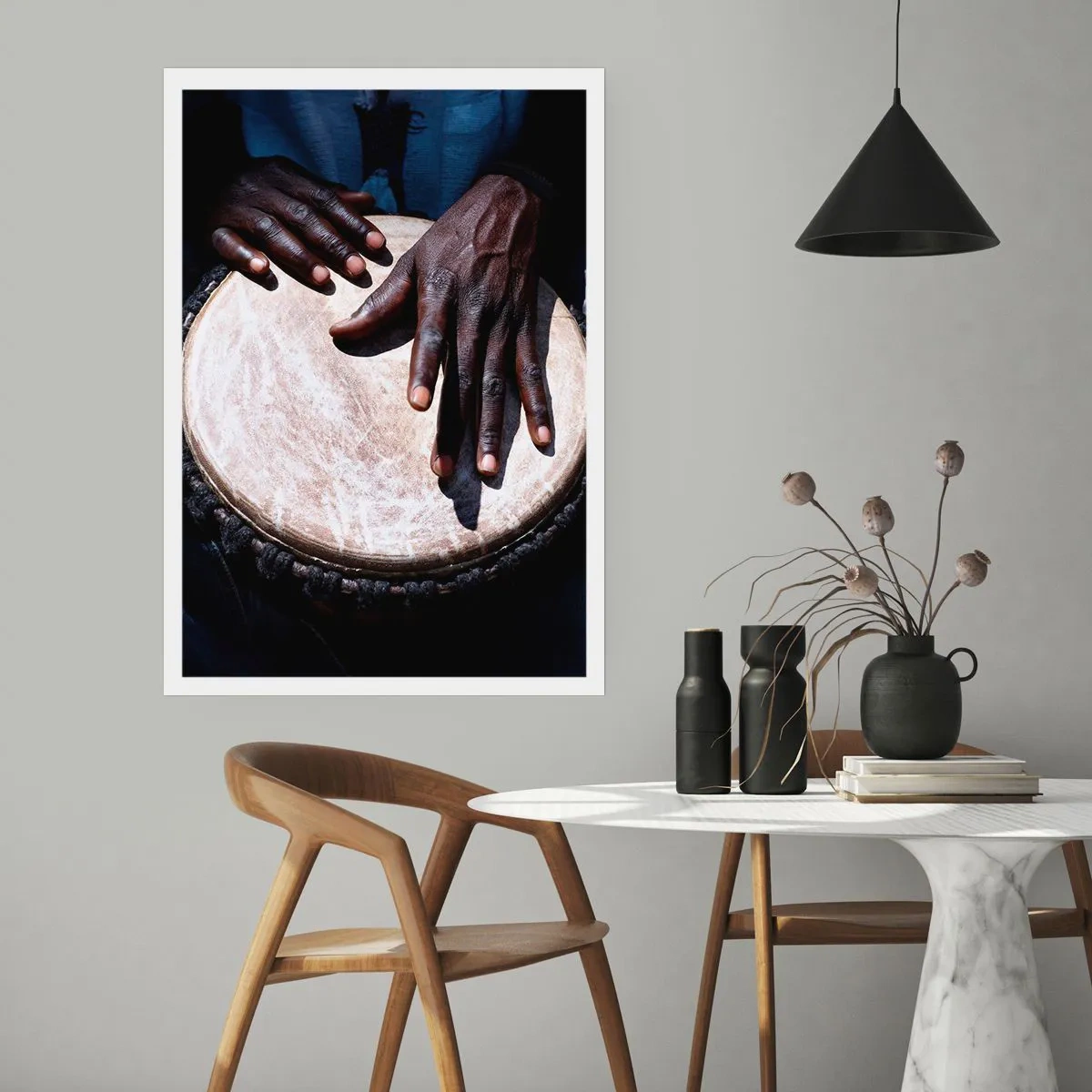 Poster - Live at Your Own Rhythm - 40x50 cm