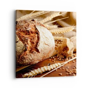 Canvas picture - Tasty, Fragrant, Crunchy - 40x40 cm